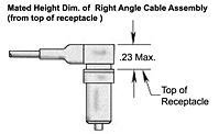 Right Angle Cable Assembly