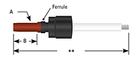 Positive Stop Single-Ended Cable Assemblies