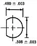 Optional Mounting Hole