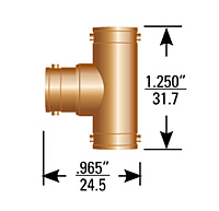 T Adapter Male-Male-Male